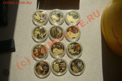 С.Корея 2009 Цв.Календарь Животные 12 шт   до 23.09.10.21-00 - P1020738_thumb