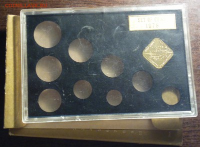 короб от наб. ГБ СССР 1978 с жетоном-биркой-конвертом-25 12 - к782