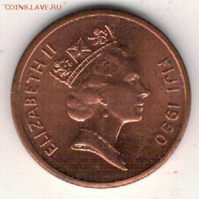 ФИДЖИ ЦЕНТ 1990 ЧАША ДО 24.12.15 В 22.00МСК (Б341) - 4-1ц90