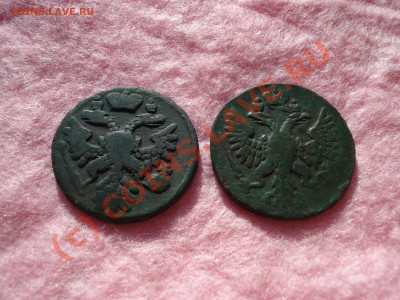Денга 1741,1750 зеленая патина(родная).До 27.09, до 21.30МСК - DSC05416.JPG