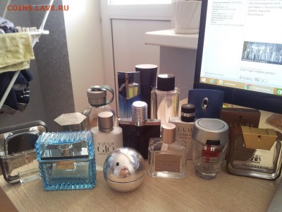 коллекция пустых флакончиков от духов 19шт(23.12.15 в 22:00) - 20141025_095750