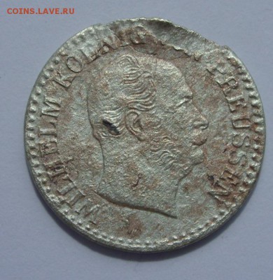1 зильбергрошен Пруссия 1871. Серебро. - 1 зильбер 1871 - 2.JPG
