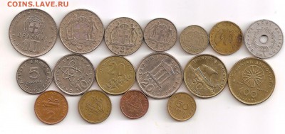 подборка монет Греции 17 шт. - сканирование0015