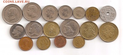 подборка монет Греции 17 шт. - сканирование0014