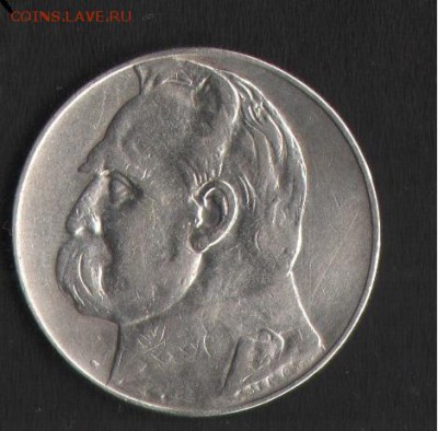 Польша 10 злотых. Пилсудский. 1935. До 23.12 - 1935