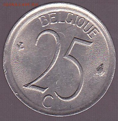 25 сантимов 1974 Бельгия с 1 р. до 23.12 в 22.00 - IMG_0015