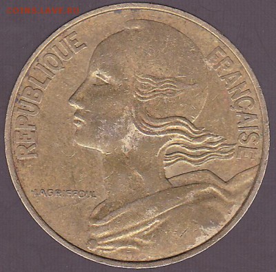 20 сантимов 1981 Франция с 1 р. до 23.12 в 22.00 - IMG_0040