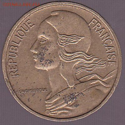 5 сантимов 1971 Франция с 1 р. до 23.12 в 22.00 - IMG_0048