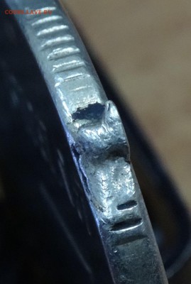 2 рубля 2006г. брак? несостоявшийся выкус? - DSC03079