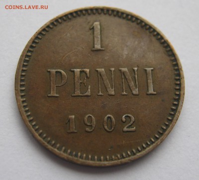 Царская ФИНЛЯНДИЯ 1 пенни 1902, 1903 (большая 3). 25.12. - 013.JPG