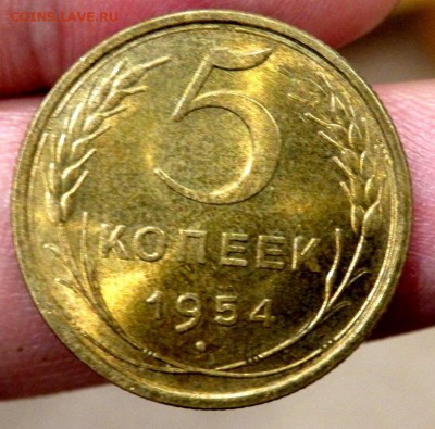 5 копеек 1954 красивая оценка - PC212469.JPG