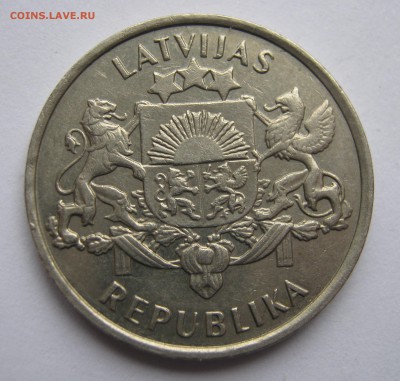 ЛАТВИЯ 2 лата 1993 75 лет НЕЗАВИСИМОСТИ. НЕЧАСТАЯ. 25.12. - 041.JPG