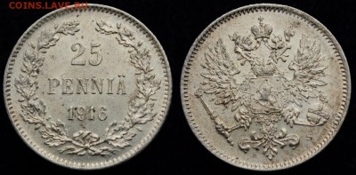 25 пенни 1916г. aUNC---24-12-15 в 22-00--- - Самара_25п1916_1