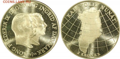 Дания 1875-1958, Парад двухкроновиков, предпродажная оценка - 28035692_large