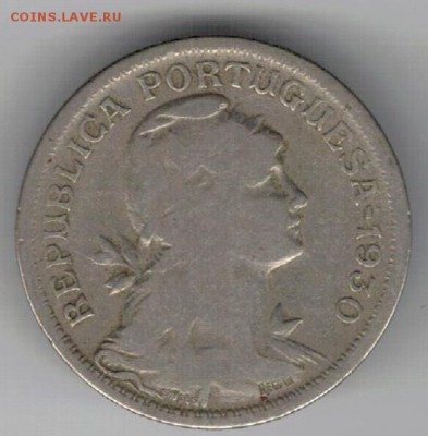 Кабо-Верде 50 сентаво 1930 до 28.12 в 22.00мск (Б402) - 4-кв50с30