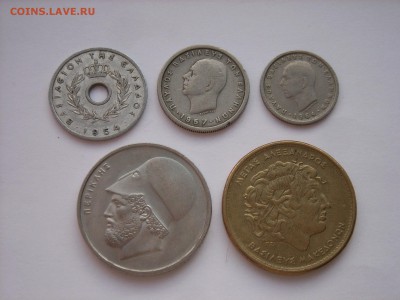 Греция, монеты из оборота 7 шт 1954-1992 гг. до 27.12 - SPA54496.JPG