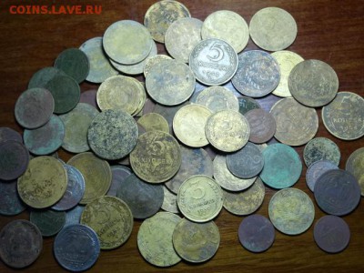 75 нечищенных монет до 1957г - DSC07058.JPG