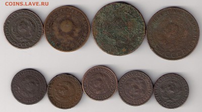 СССР 1924 1-2-3-5 коп для опытов 9 штук до 25.12 22:00 - ^3C8278FEF5254BFFF70BA5A831772184574A8D65FB05E228C4^pimgpsh_fullsize_distr