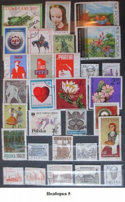 Марки Европы. ФИКС. ПНР, подборки - подборка 5.JPG