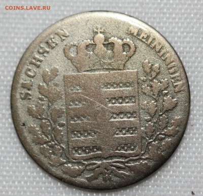С 1 руб. САКСЕН-МАЙНИНГЕН 3 крейцера 1837г. до 29.12. - IMG_9287.JPG