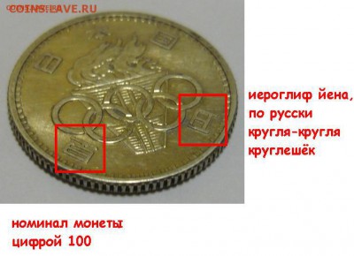 100 SEN Япония 1964 - P1150503.JPG