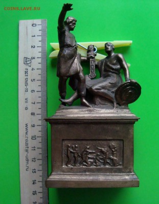 Бюстик Минин и Пожарский.Чердачная находочка. Бронза. - DSC07111.JPG