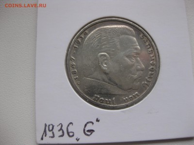 РЕЙХ,5 марок 1936G(Гинденбург|свастика)!до 26.12.2015 - IMG_0761.JPG