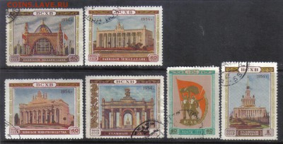 СССР 1954г ВСХВ полн.серия до 26.12 22.00мск - СССР 1954г ВСХВ полн.серия