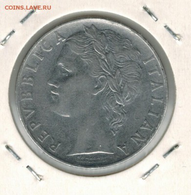 Италия 100 лир 1957 до 28.12.15   22-00 - 1 16