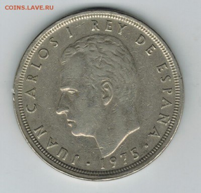 Испания 50 песет 1975(2) до 28.12.15   22-00 - 1 22