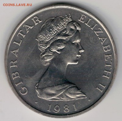 ГИБРАЛТАР КРОНА 1981 ЧАРЛЗ И ДИАНА 31.12.15 В 22.00МСК(Б425) - 4-гиб