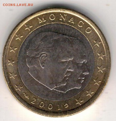 МОНАКО ЕВРО 2001 ДО 31.12.15 В 22.00МСК (Б426) - 4-м