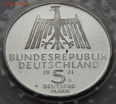 ФРГ 5 марок 1974 Альбрехт Дюрер, до 01.01.16 в 22:00 МСК - 4320