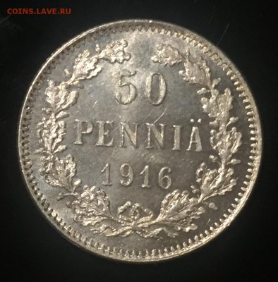 50 пенни 1916 года UNC до 29.12. в 22:15 (2) - 1