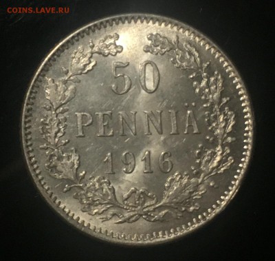 50 пенни 1916 года UNC до 29.12. в 22:15 (3) - 1