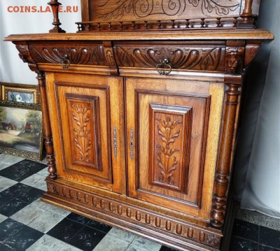 Буфет со львами, 19 век, Европа. - 517469
