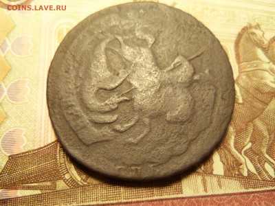 2 копейки 1758 года-двойной  перечекан. До 28.12.2015 г. - 100_4753.JPG