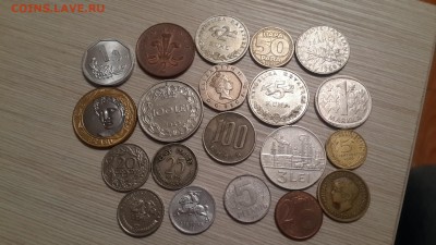 КОРИКИЙ.20 ИНОСТРАННЫХ МОНЕТ. До 31.12.15 - 20151228_145439