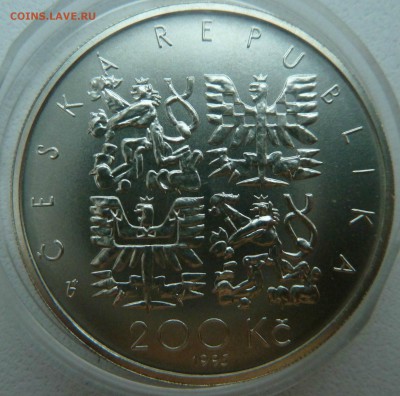 ЧЕХИЯ 200 крон 1995 ПАВЕЛ ЙОЗЕФ ШАФАРИК до 02.01.16 22:00 - P1250236