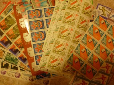 Марки 1961-1991 негашеные много - марки.JPG