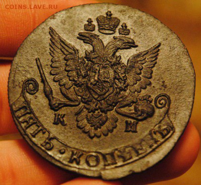 Отличные 5 коп 1785г КМ с крутым рельефом!до 30.12 22.00 мск - HB5ImbN6BtI