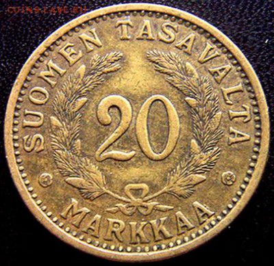 Финляндия_20 марок 1934; до 30.12_22.00мск - 10848