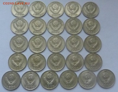 10 копеек СССР.Погодовка 1961,1962,1969-1991. - 2