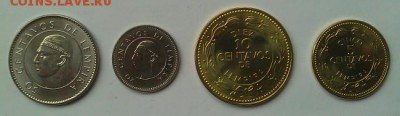 4 монеты Гондурас 2010 - Гондурас реверс