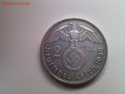 РЕЙХ,2 марки 1939А(Гинденбург)!до 1.01.2016 - IMG_20151230_125649[1]