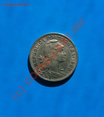 Португалия 50 сентавос 1929 (сохран) - IMG_0137