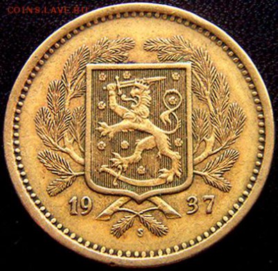 Финляндия_20 марок 1937; до 31.12_22.02мск - 10849