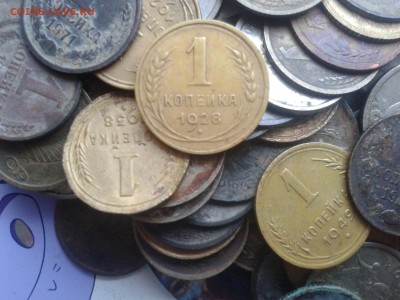 66 монет номинал 1 копейка,19-ранние советы,30-ссср,17-росси - 20151231_085121