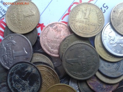66 монет номинал 1 копейка,19-ранние советы,30-ссср,17-росси - 20151231_085129