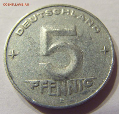 5 пфеннигов 1953 Е ГДР до 06.01.2016 22:00 МСК - 145.JPG